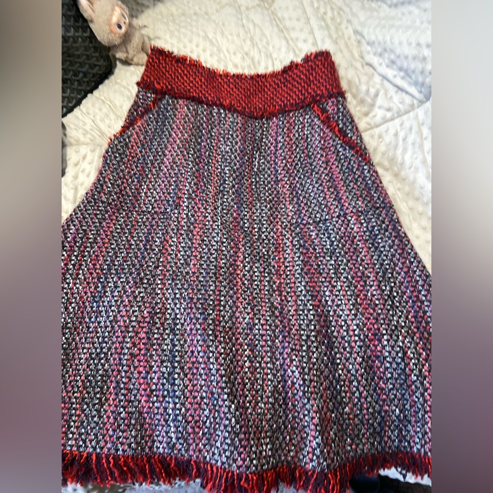 Tori Burch Tweed Skirt
